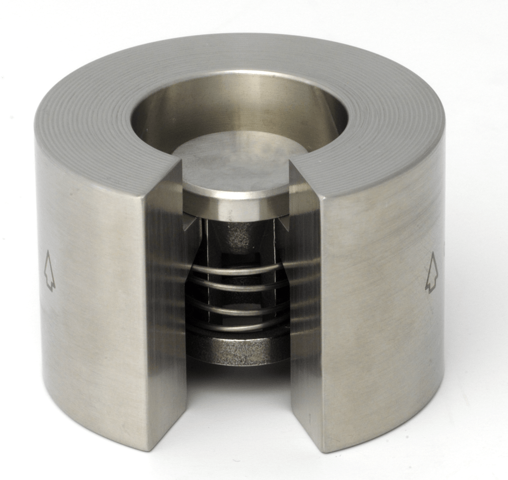 3 flanged spring check valve