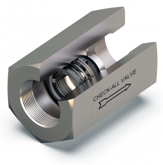 universal high pressure check valve U1